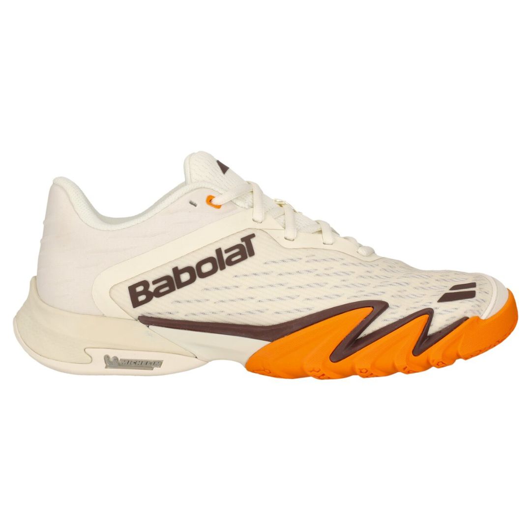 Babolat Jet Premura 3 Men Padelsko (Cream/Orange) - 40